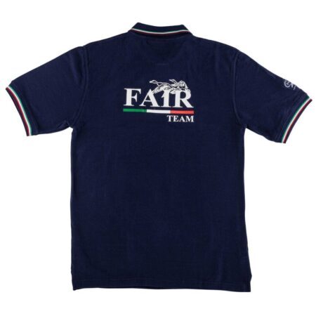 Polo Fair manches courtes Bleu – Polo Fair T.L