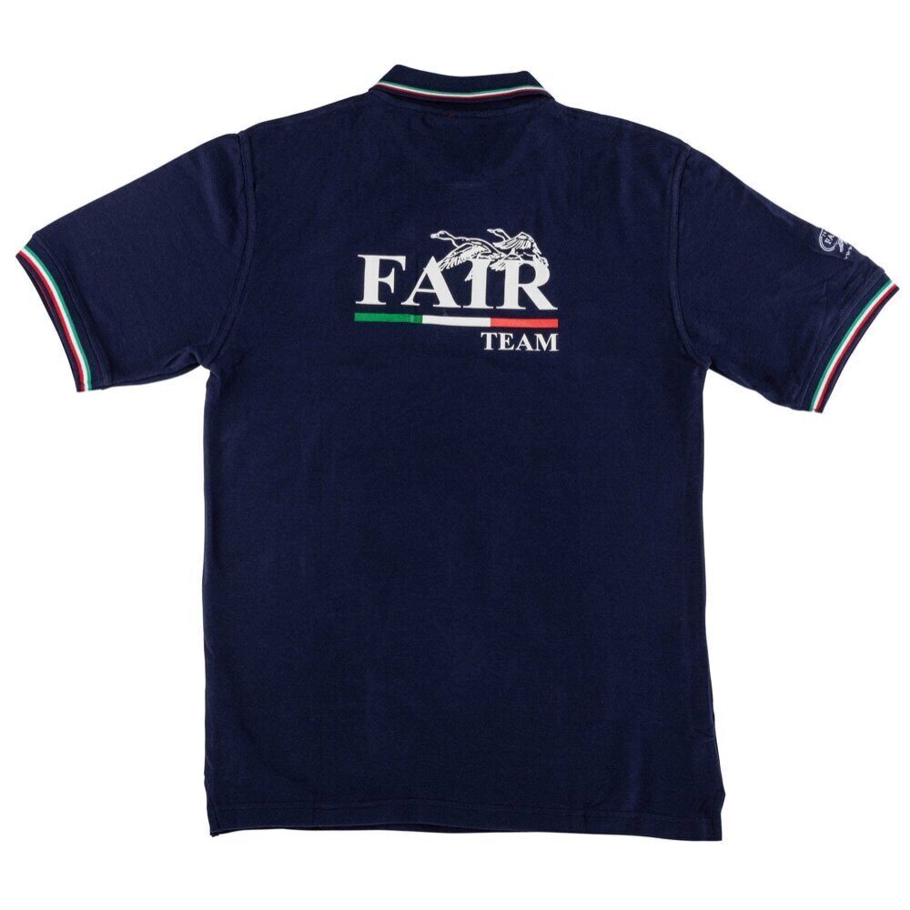 Polo Fair manches courtes Bleu – Polo Fair T.L