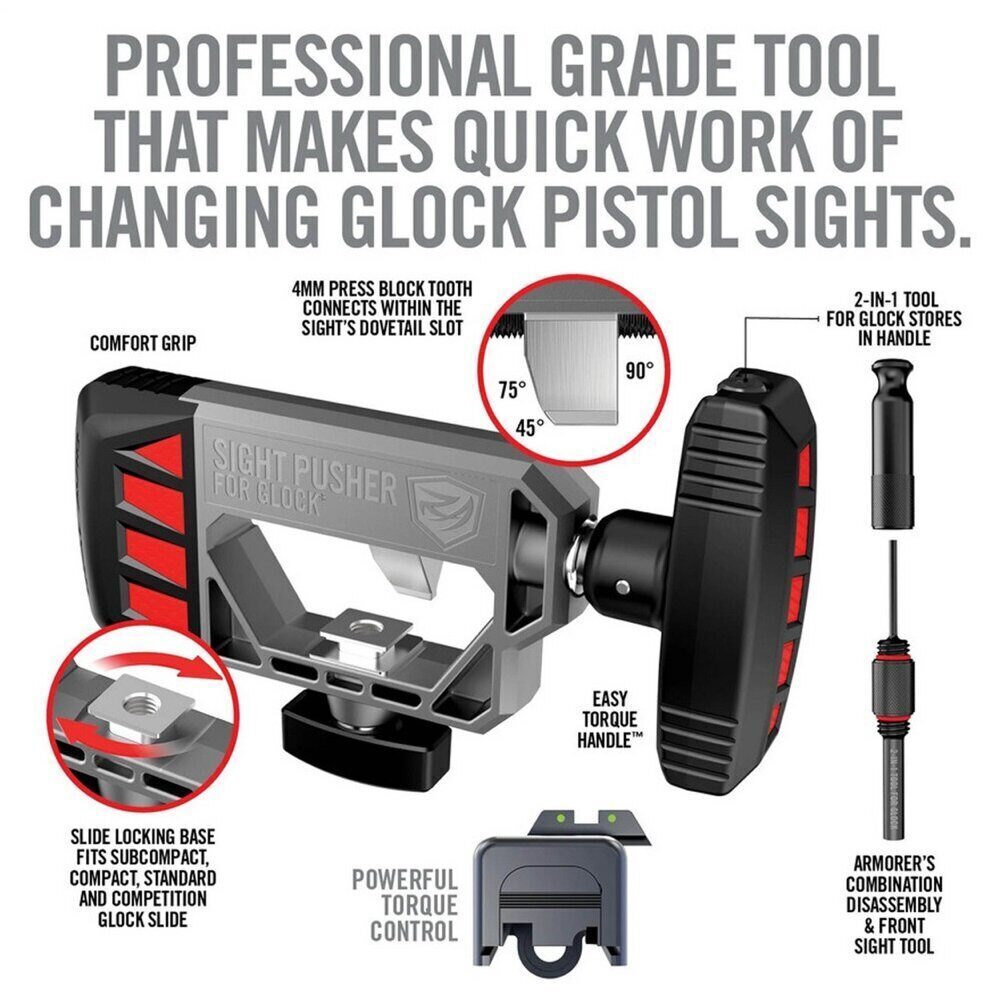 Presse REAL AVID pour organes de visée GLOCK Presse pour organes de visées Glock