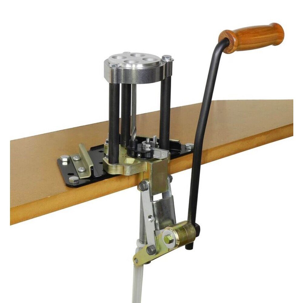 Presse de rechargement Lee à tourelle 4 trous avec index automatique. Lee Precision