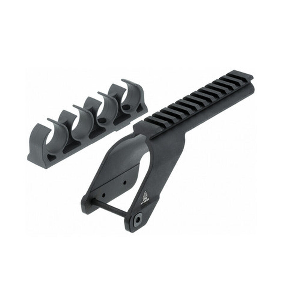 Rail Picatinny et porte cartouches pour Maverick 88 / Mossberg 500 – 590 – UTG