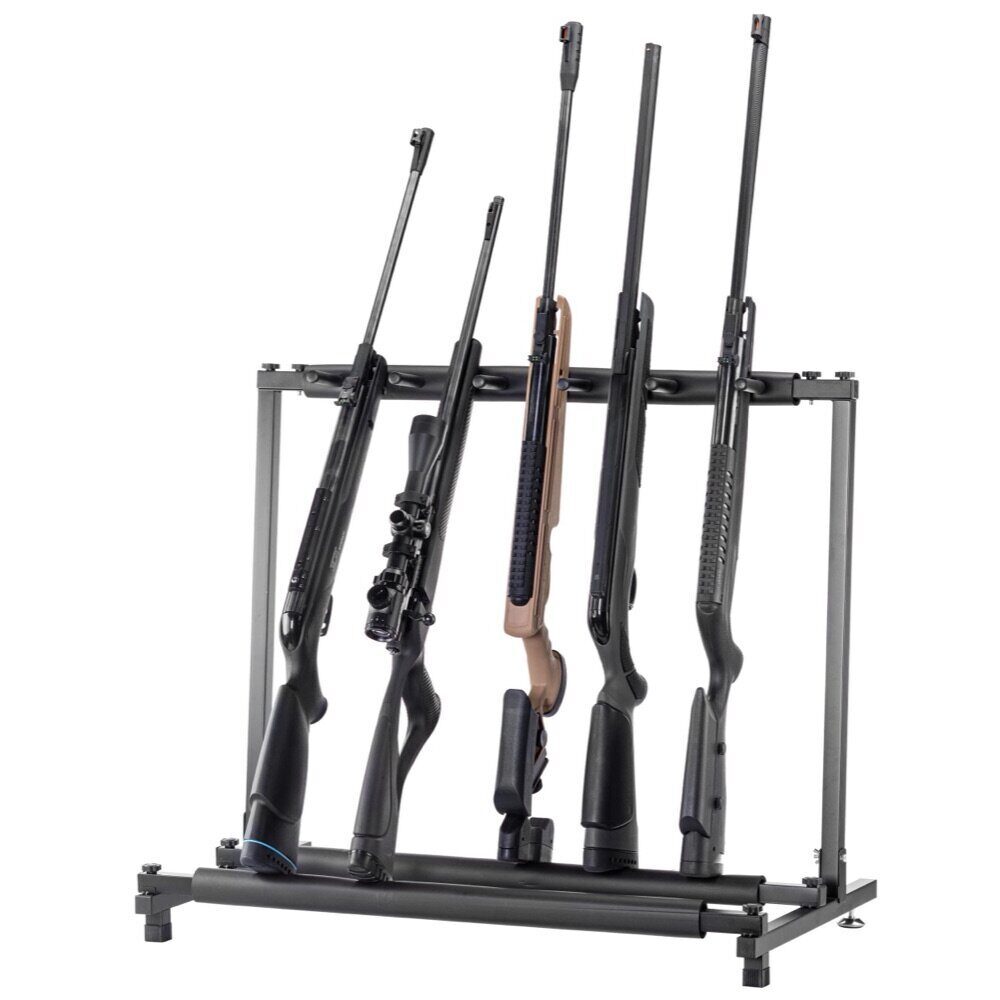 Râtelier vertical en métal pour armes 9 armes