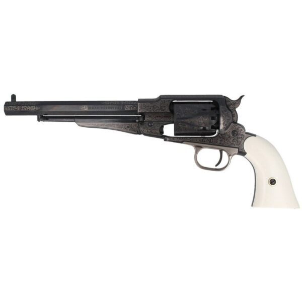 Replique 1858 Rm Acier Bronze Laser Deluxe Cal 44 Pn Pietta