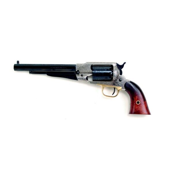 Replique 1858 Rm Acier Old Silver Grave Cal 44 Pn Pietta