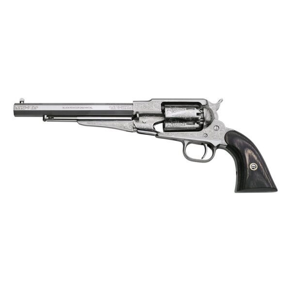 Replique 1858 Rm Laiton Nickele Grave Cal 44 Pn Pietta