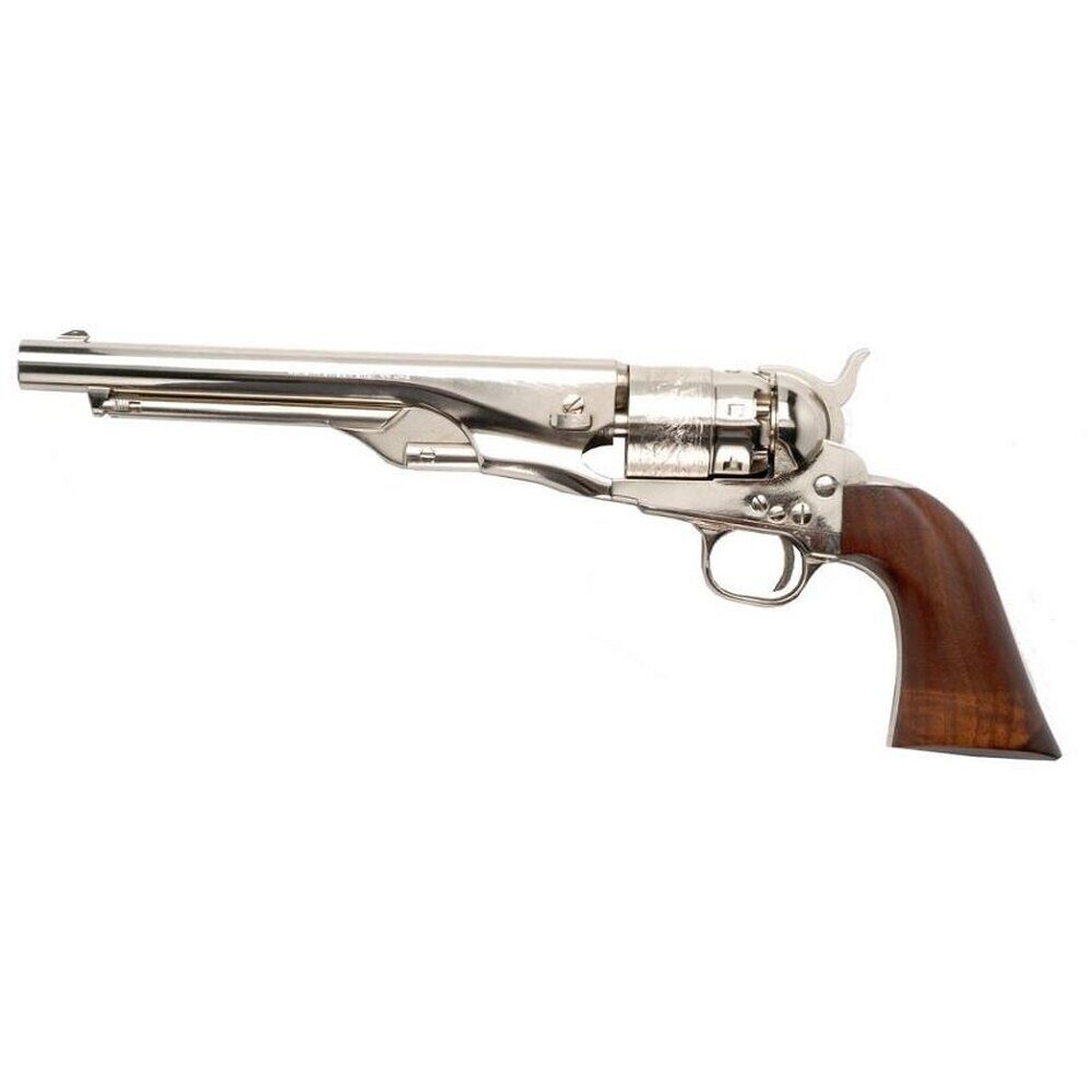 Replique 1860 Army Laiton Nickele Cal 44 Pn Pietta