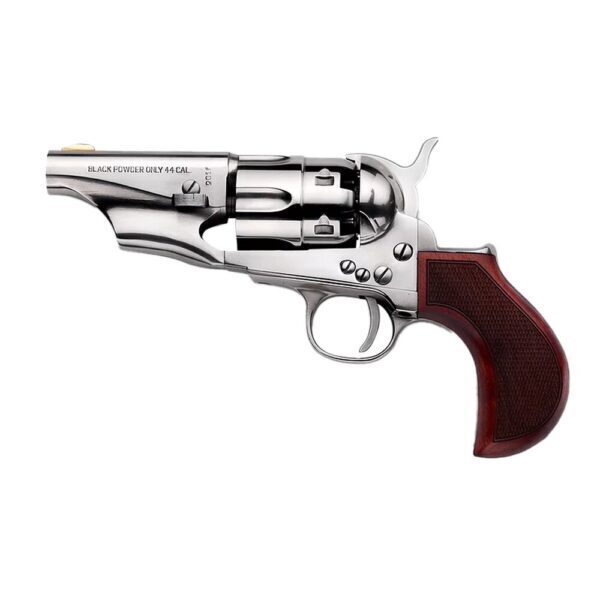 Replique 1862 Colt Pocket Police Acier Old Silver Cal 44 Pn Pietta