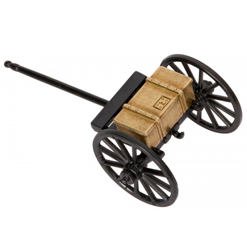 Réplique décorative Denix avant train Canon Guerre Civile 1857