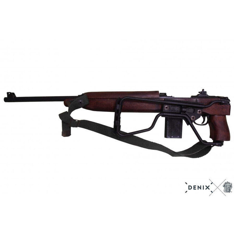 Réplique décorative Denix de la carabine américaine USM1 à crosse pliante