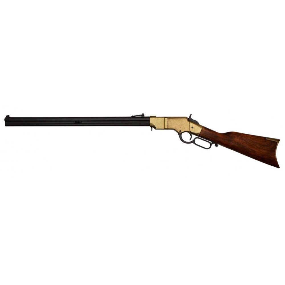 Réplique décorative Denix du fusil Henry de la Guerre de Sécession. FUSIL HENRY GUERRE CIVILE USA 1860 WINCHESTER