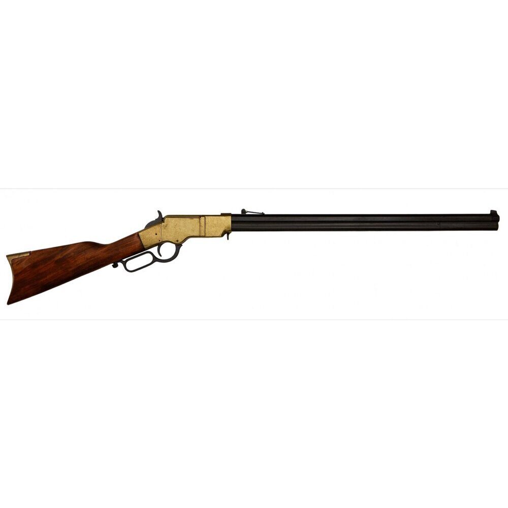 Réplique décorative Denix du fusil Henry de la Guerre de Sécession. FUSIL HENRY GUERRE CIVILE USA 1860 WINCHESTER