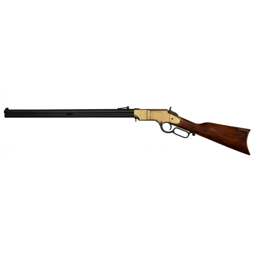 Réplique décorative Denix du fusil Henry de la Guerre de Sécession. FUSIL HENRY GUERRE CIVILE USA 1860 WINCHESTER