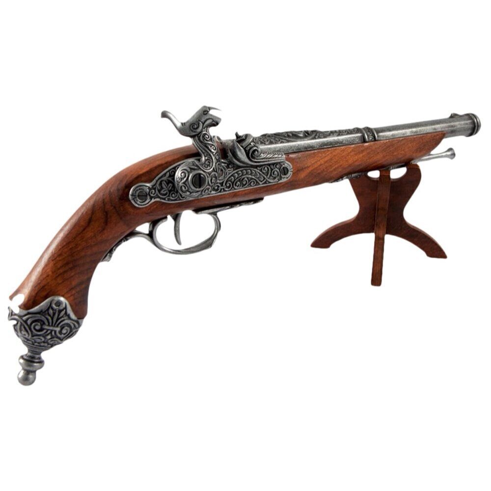 Réplique décorative Denix de pistolet à percussion italien de 1825 Pistolet Italien 1825
