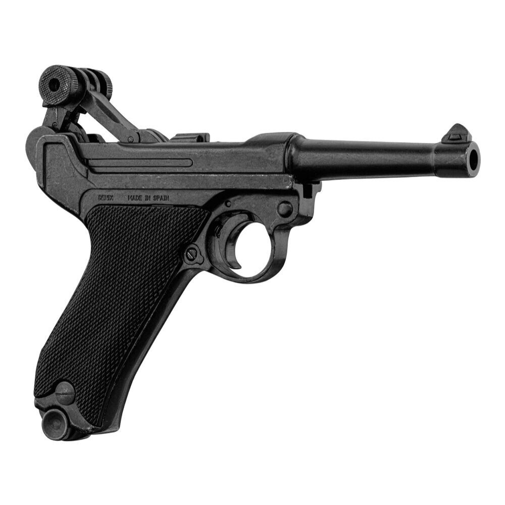 Réplique décorative Denix du pistolet allemand Luger P08