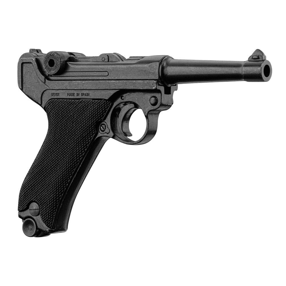 Réplique décorative Denix du pistolet allemand Luger P08
