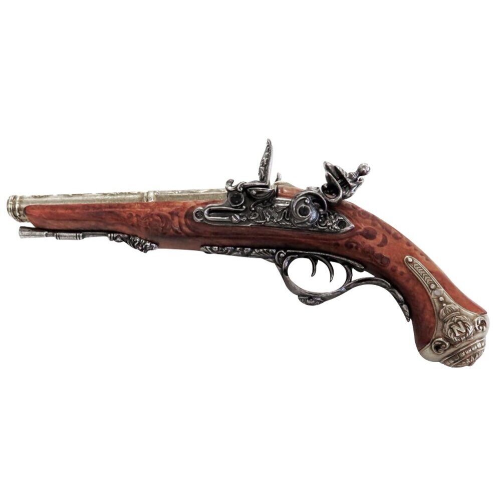 Réplique décorative Denix de pistolet français à 2 canons 1806 Pistolet Napoléon à 2 canons