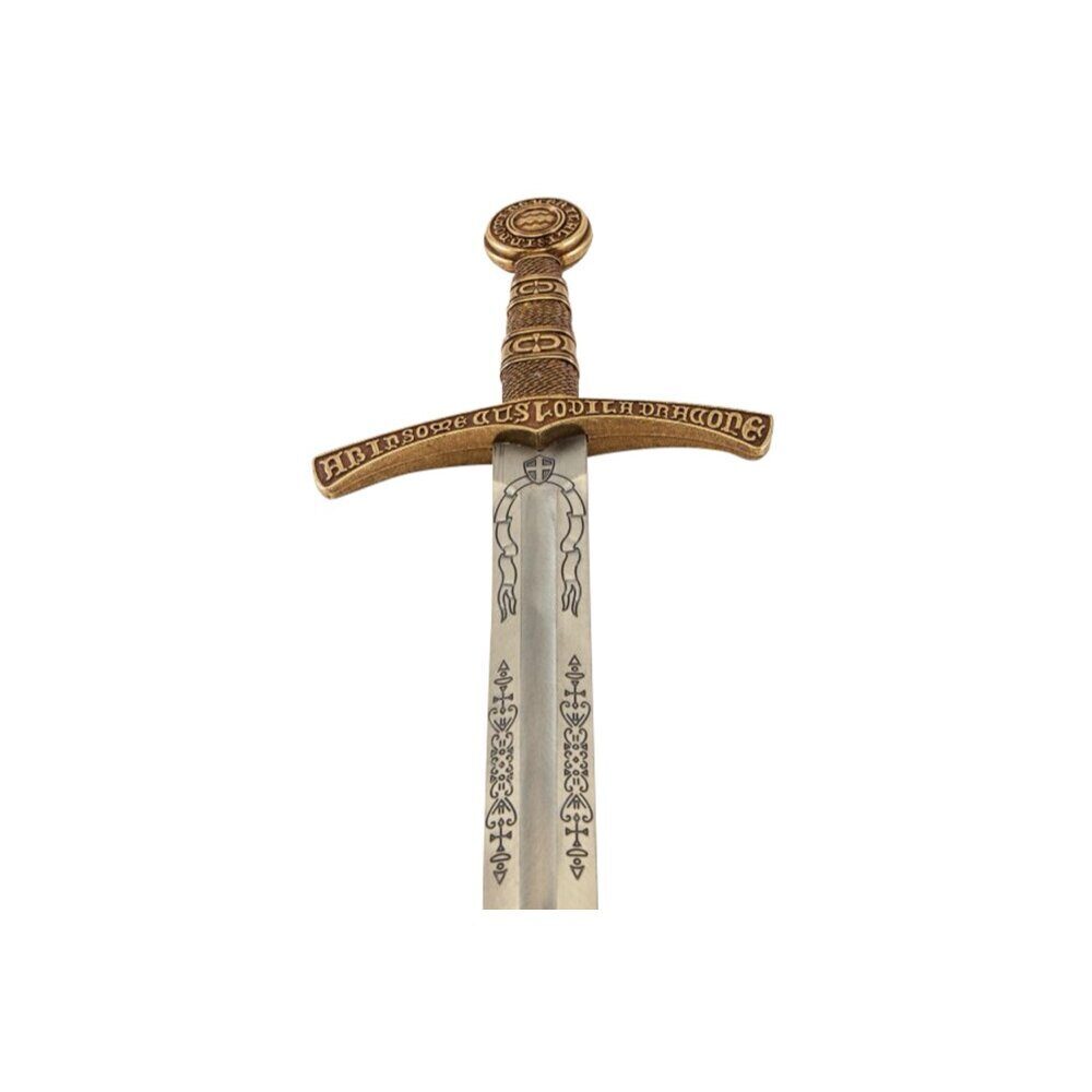 Réplique Denix d’épée médiévale Française EPEE FLEUR DE LYS FOURREAU BLEU 109 cm