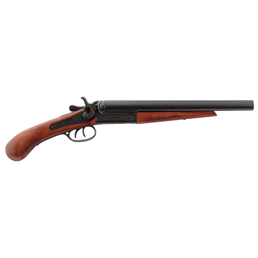 Réplique Denix fusil à double canon USA 1868 PISTOLET DOUBLE CANONS 1868