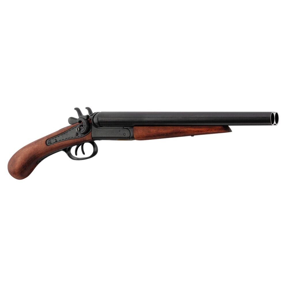 Réplique Denix fusil à double canon USA 1868 PISTOLET DOUBLE CANONS 1868