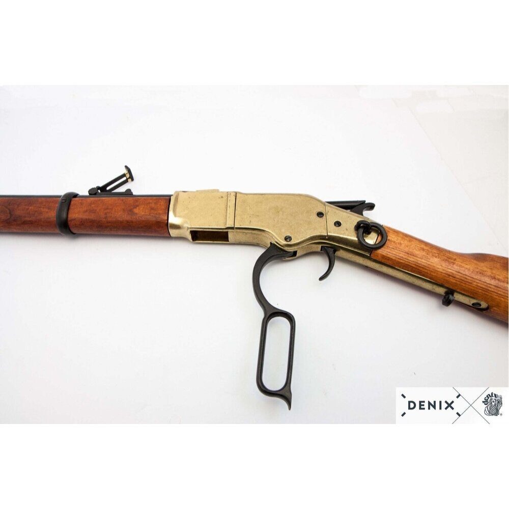 Réplique factice carabine modèle Winchester USA 1866