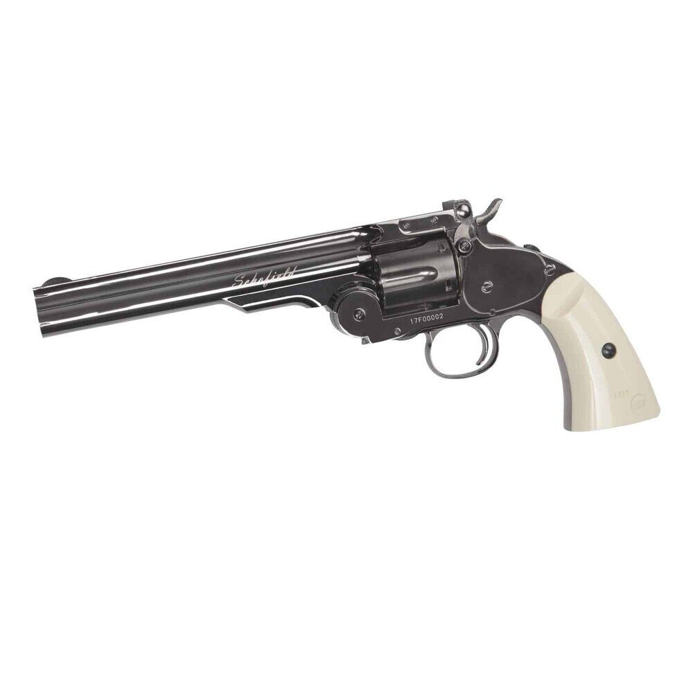 Revolver Asg Schofield 6″ CO2 Grey Full Metal 4.5BBS