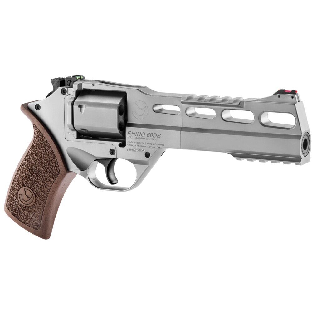 Revolver Chiappa Rhino 60 DS 6 » 357 Mag – Chrome Chiappa Firearms