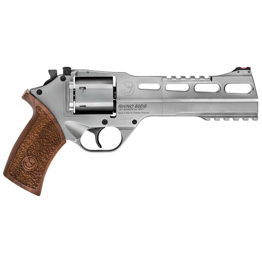 Revolver Chiappa Rhino 60 DS 6 » 357 Mag – Chrome Chiappa Firearms