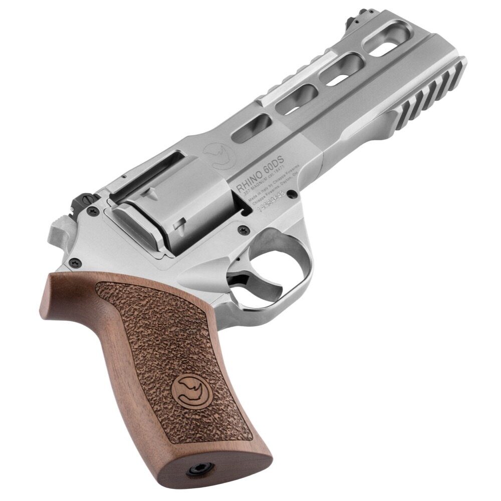 Revolver Chiappa Rhino 60 DS 6 » 357 Mag – Chrome Chiappa Firearms