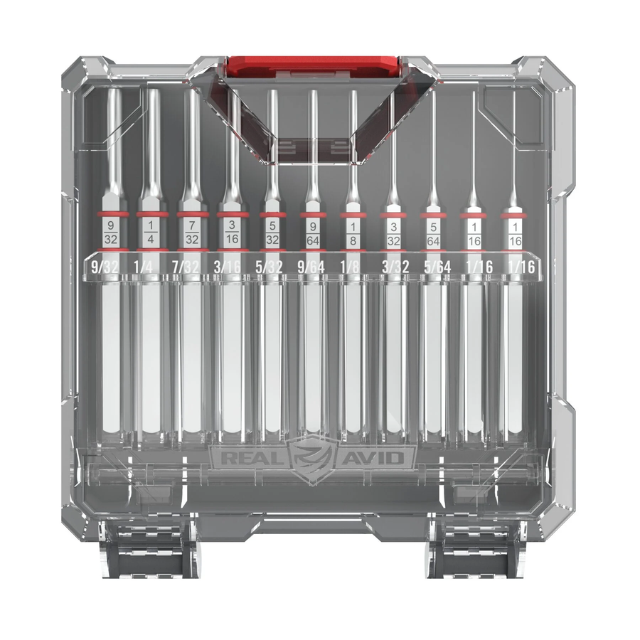 Set Standard Chasse-Goupille 11 Pieces Real Avid