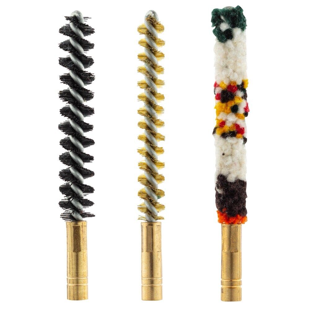 Set de trois brosses pour armes à canon rayé – M3 fem. Cal.6 mm