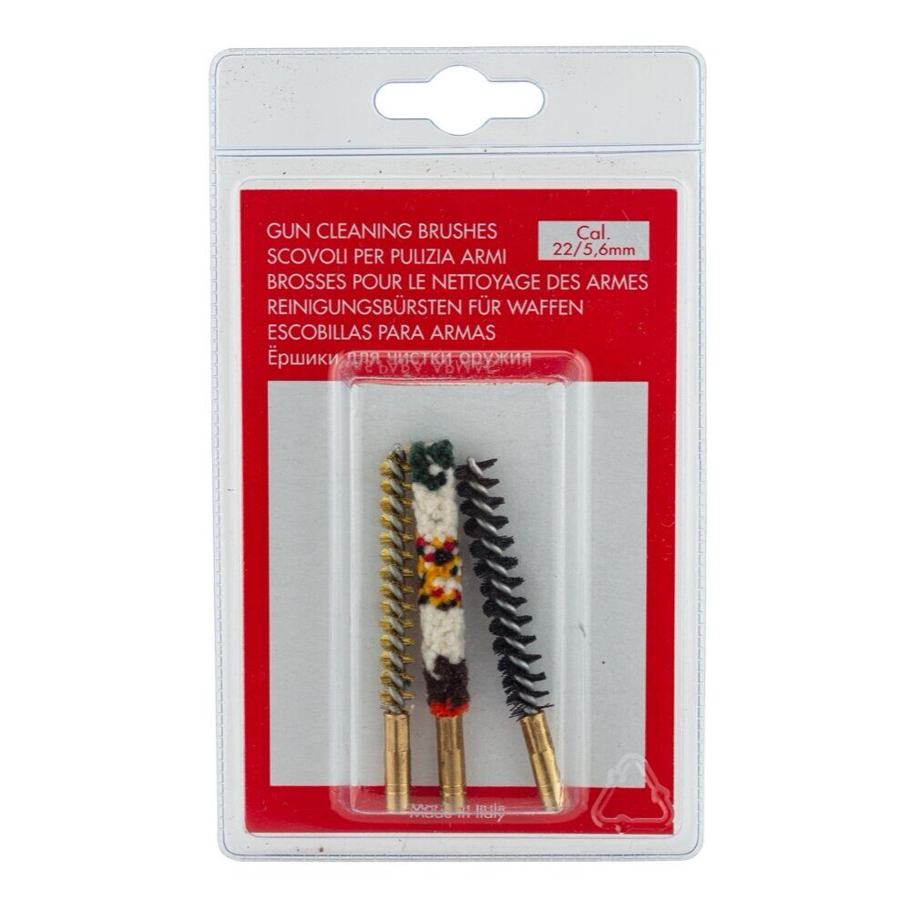 Set de trois brosses pour armes à canon rayé – M3 fem. Cal.6 mm