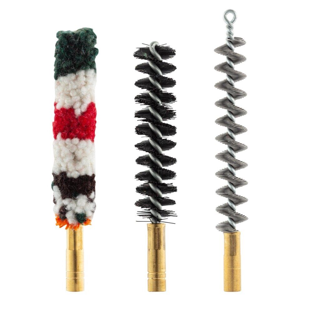 Set de trois brosses spirales pour armes à canon lisse Cal.12 mm