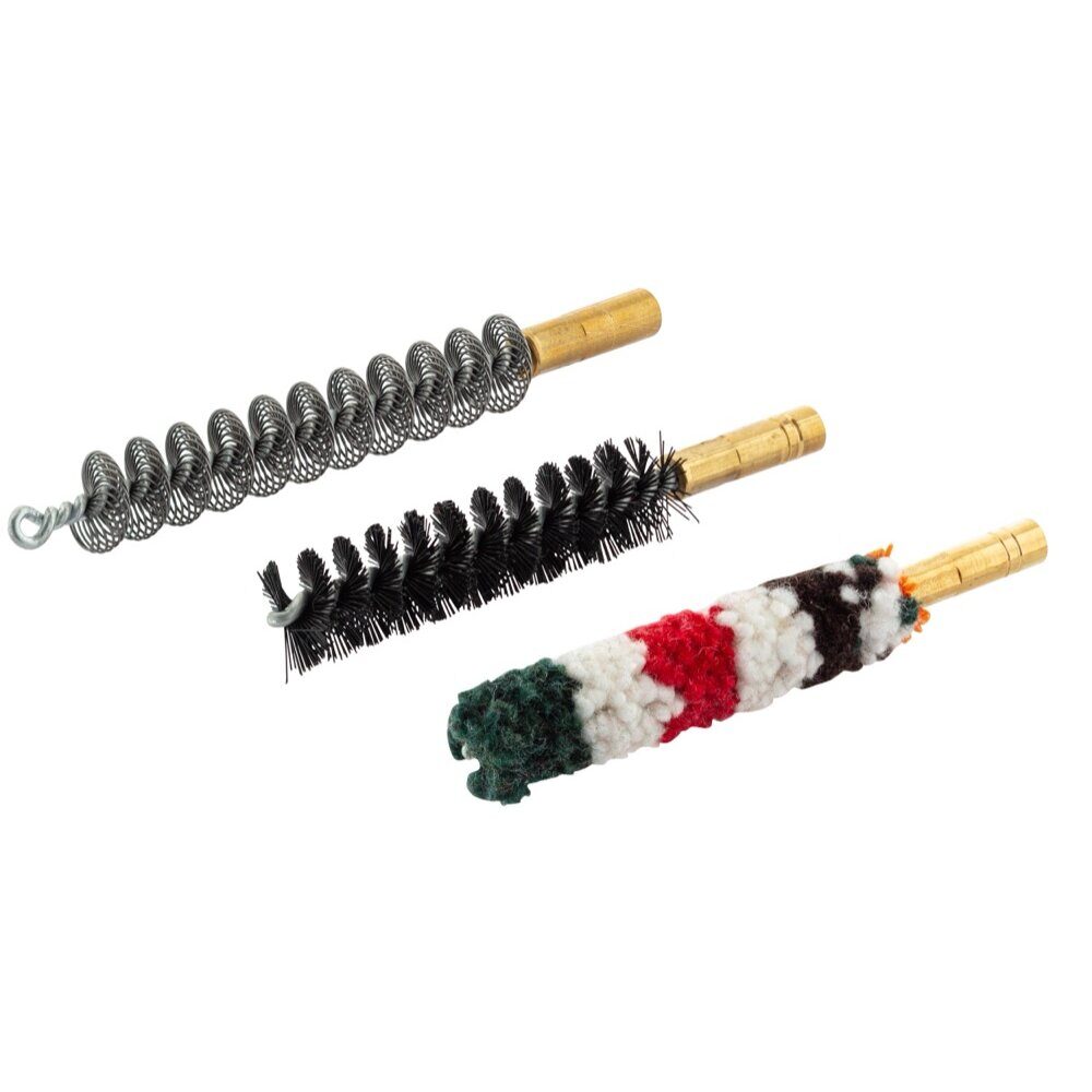 Set de trois brosses spirales pour armes à canon lisse Cal.12 mm