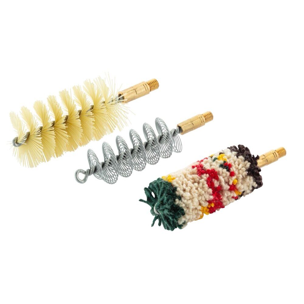 Set de trois brosses spirales pour armes à canon lisse Cal.16