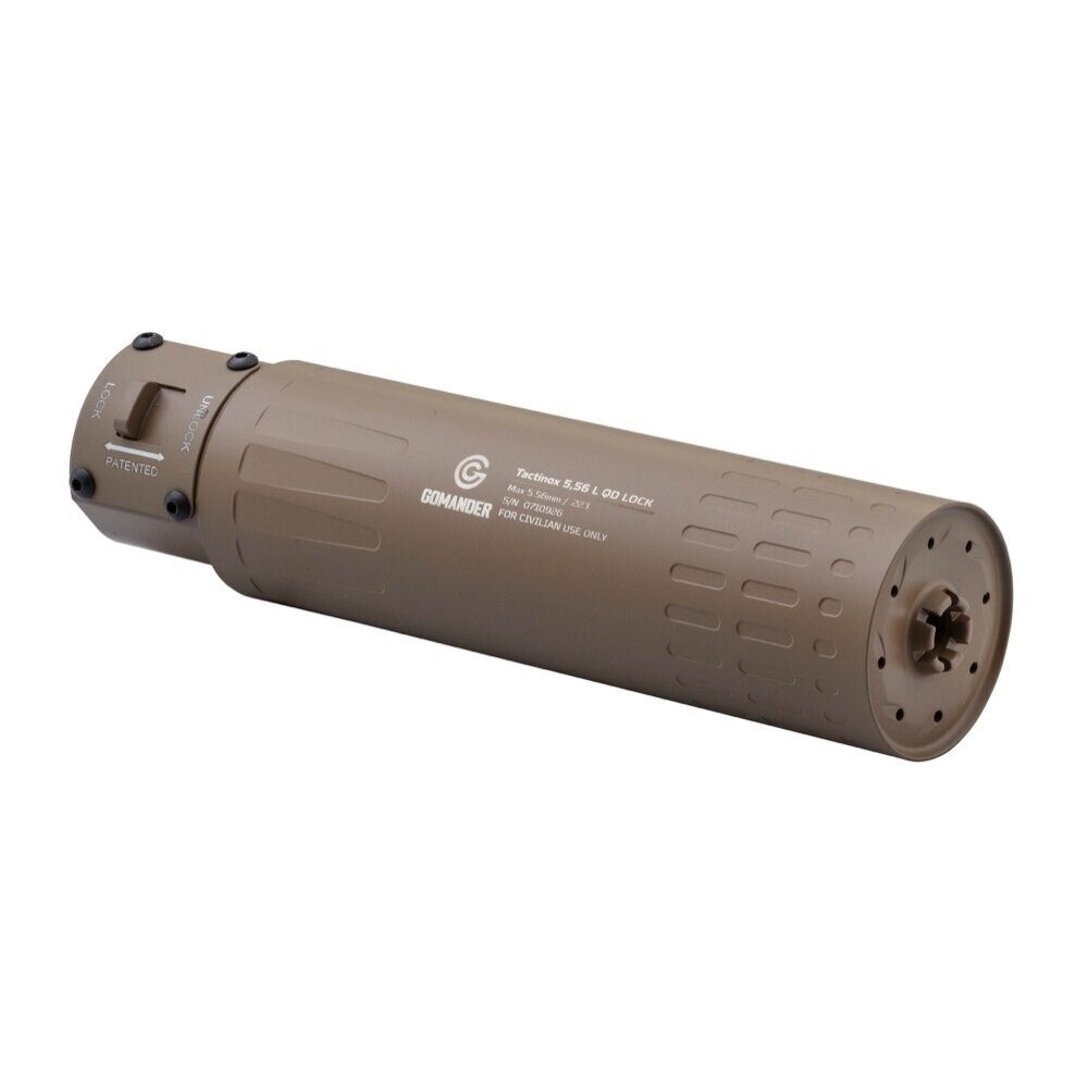 Silencieux Gomander Tactinox 5.56 L QD Lock Fde