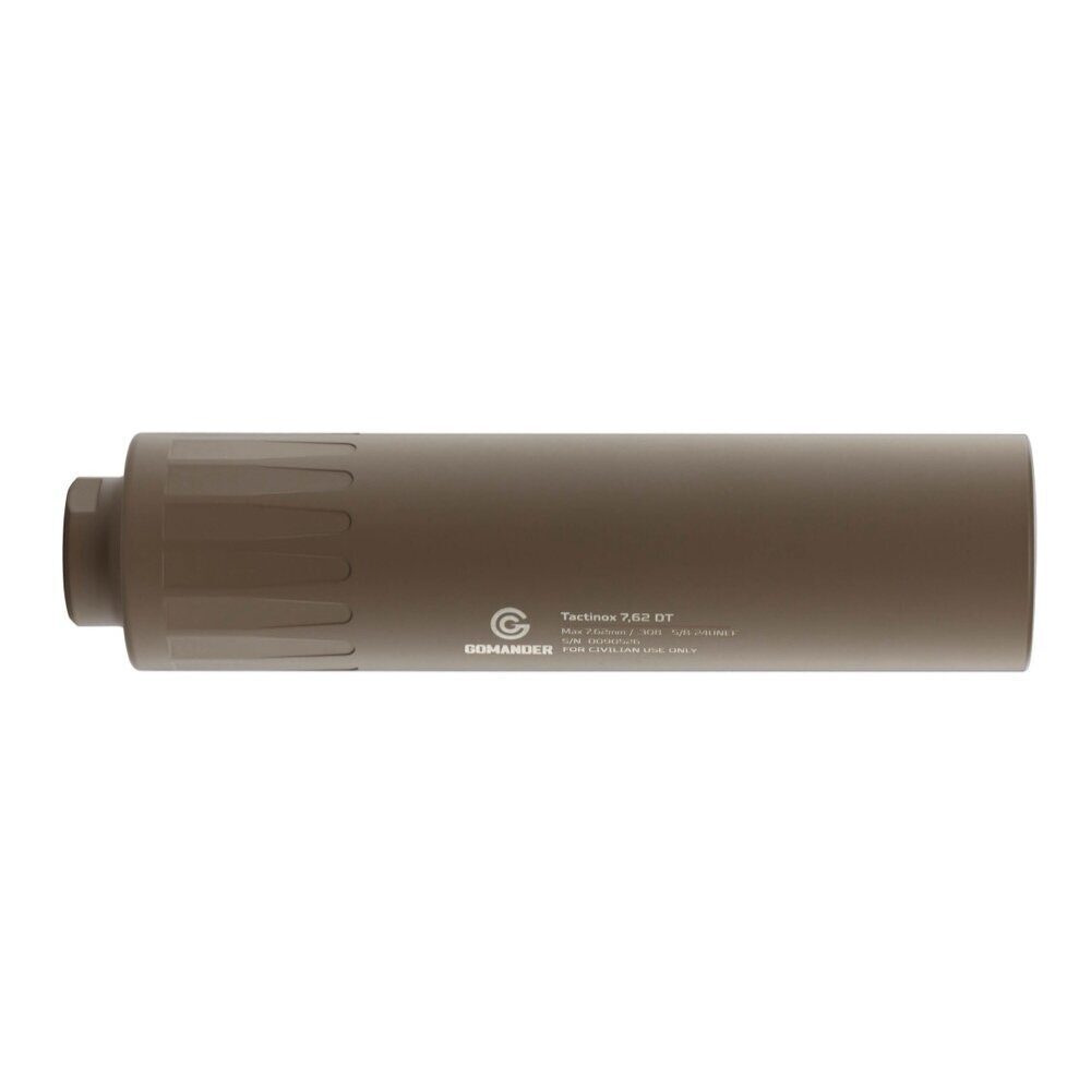 Silencieux Gomander Tactinox 7.62 DT 5/8×24 Noir