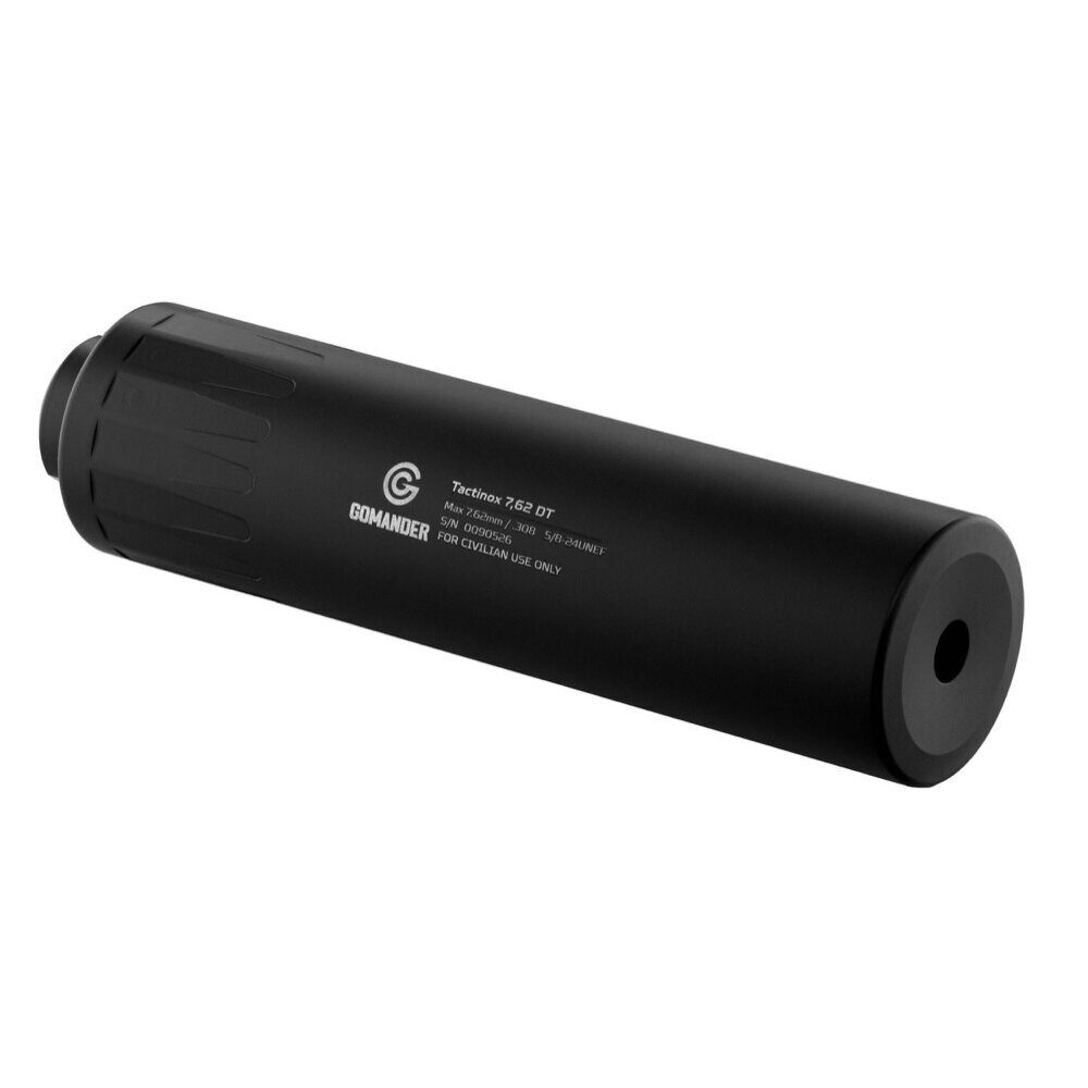Silencieux Gomander Tactinox 7.62 DT 5/8×24 Noir