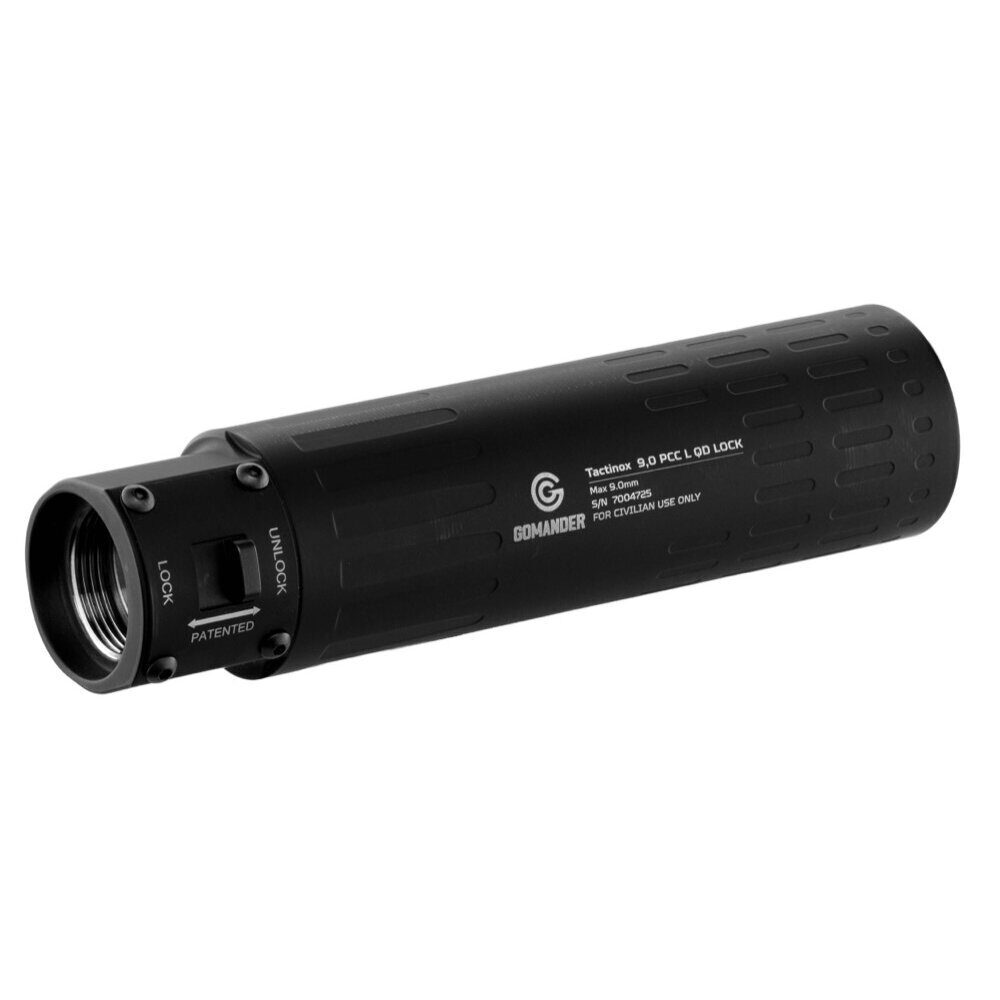 Silencieux Gomander Tactinox 9L PCC QD Lock Gris