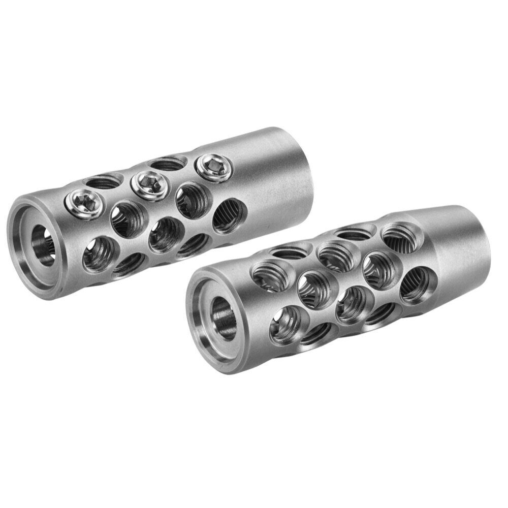 Stalon – Frein de bouche coloris inox – FREIN DE BOUCHE, MAX 7,62 mm – Inox