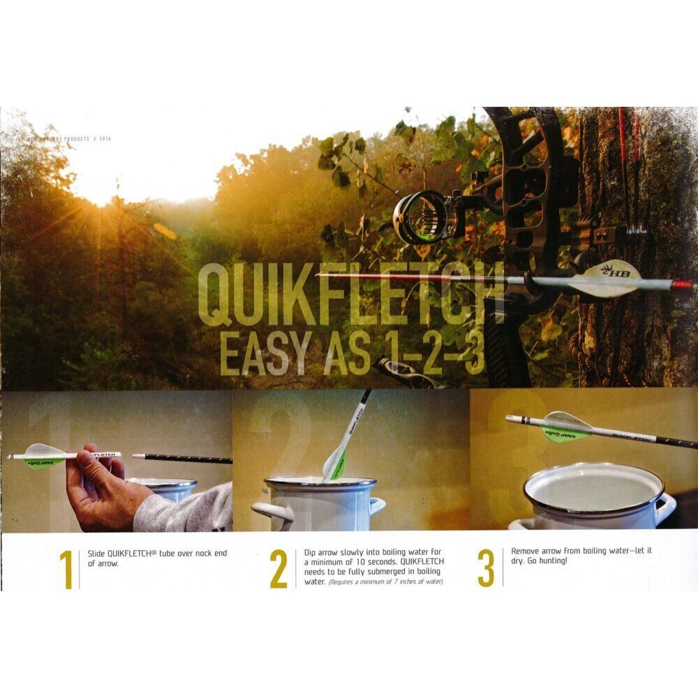 Vanes quickfletch 2 » faciles à poser