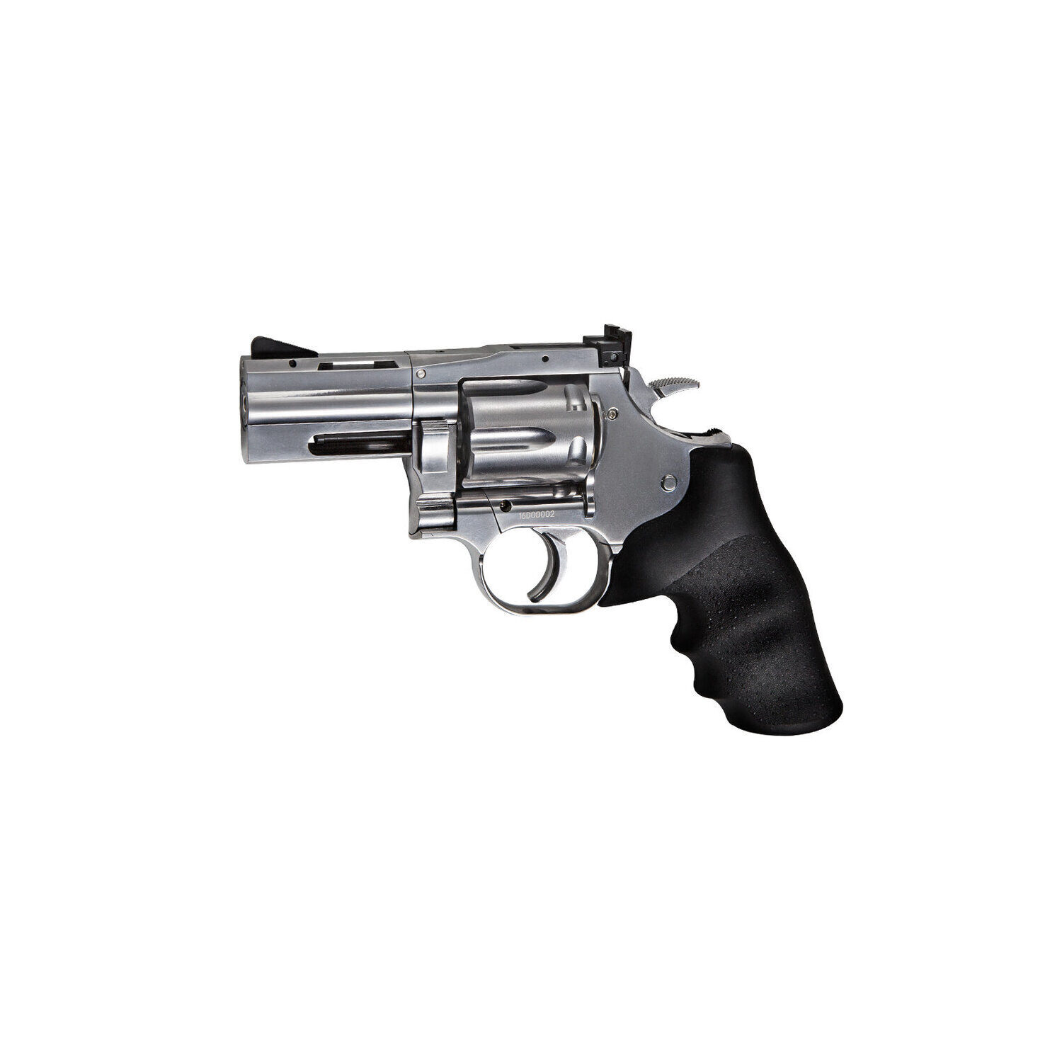 Revolver Asg Gnb Dan Wesson DW715 2.5″ Silver 4.5 CO2- Plombs – Image 2