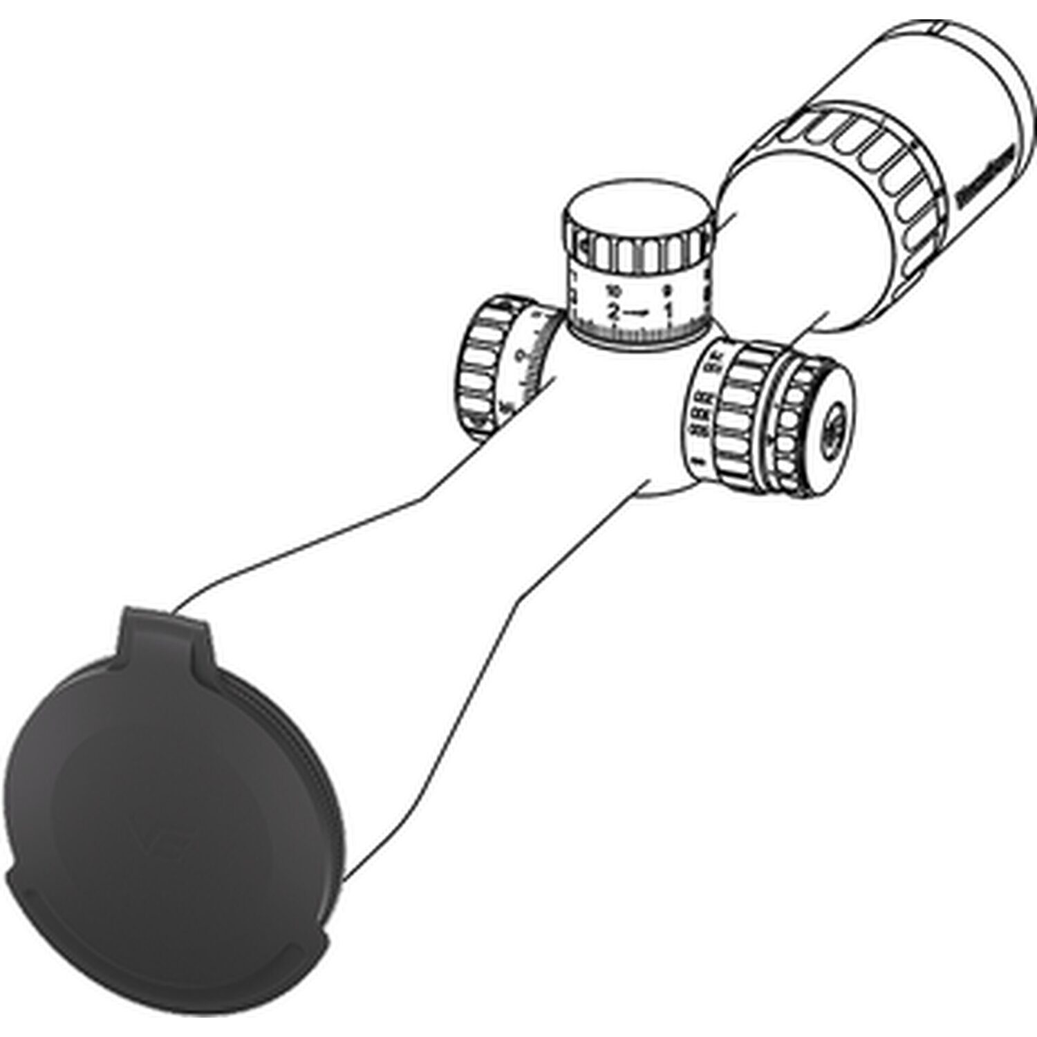 Vector Optics Protection Flip Up 56 mm – Image 5