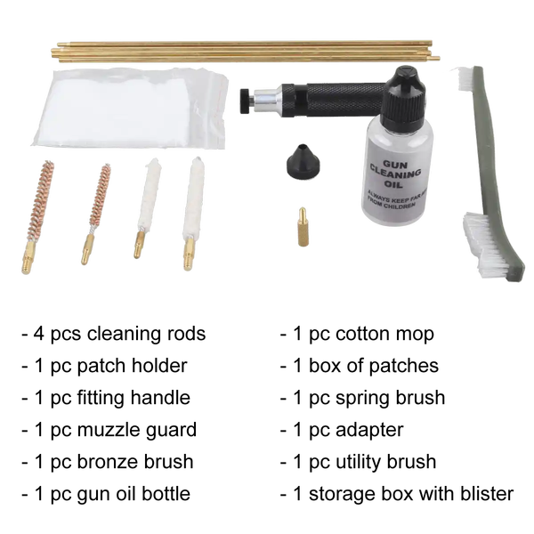 Vector Optics Kit Nettoyage 4.5 mm 22LR – Image 5