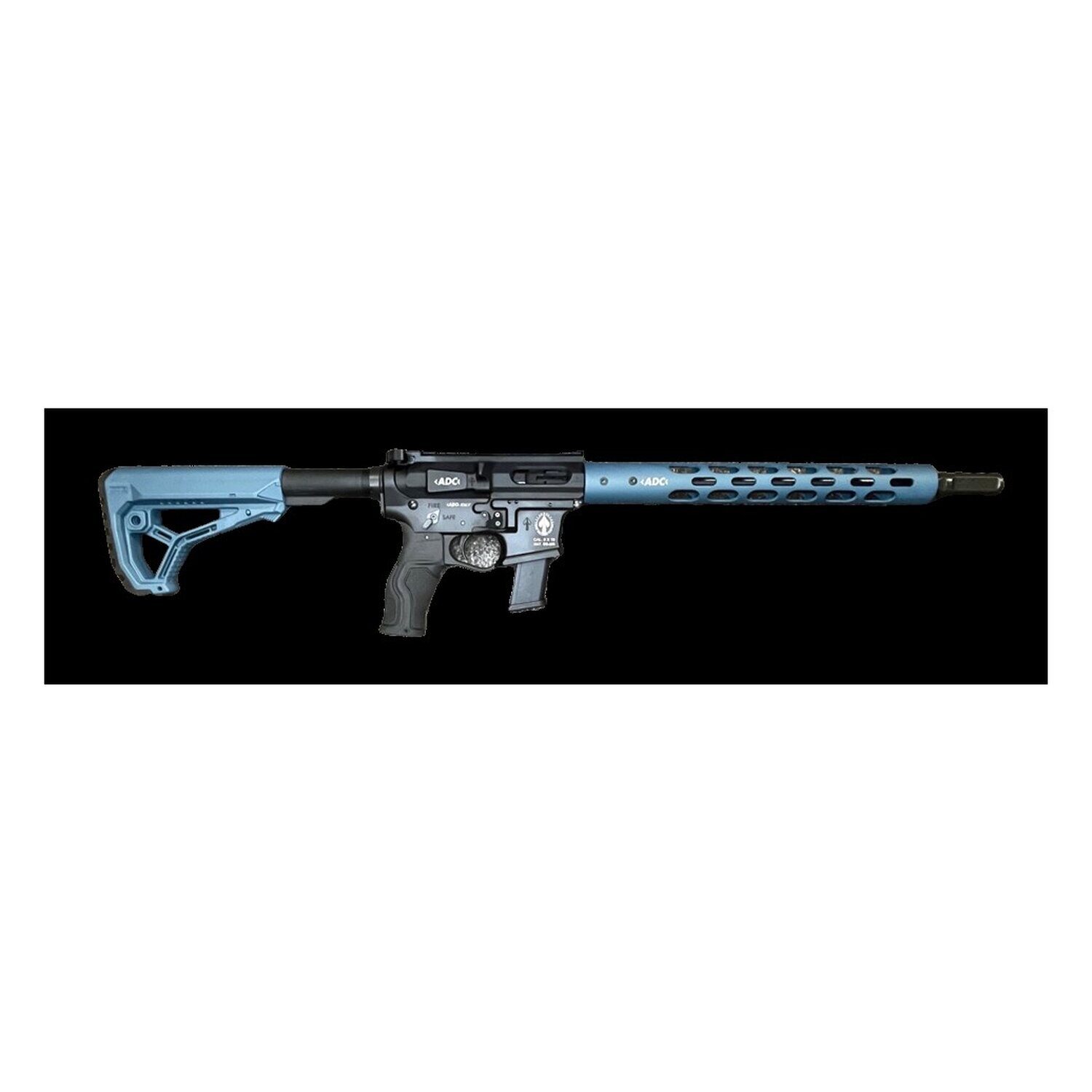 CARABINE AR9 COMPETION ADC CAL 9×19 DIVISION IPSC PCC BLEUE