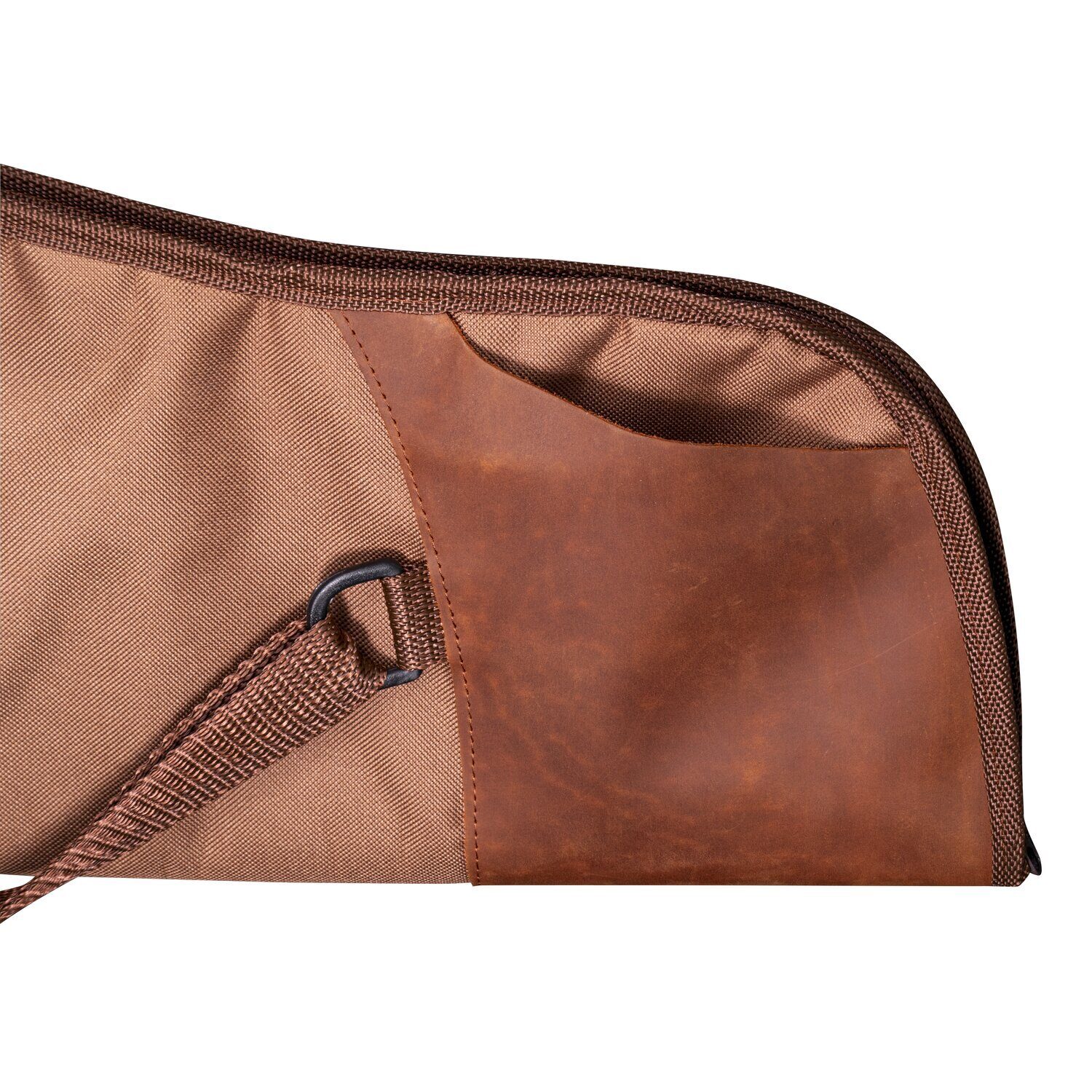 Fourreau Colombi Fusil Toile Marron et Cuir