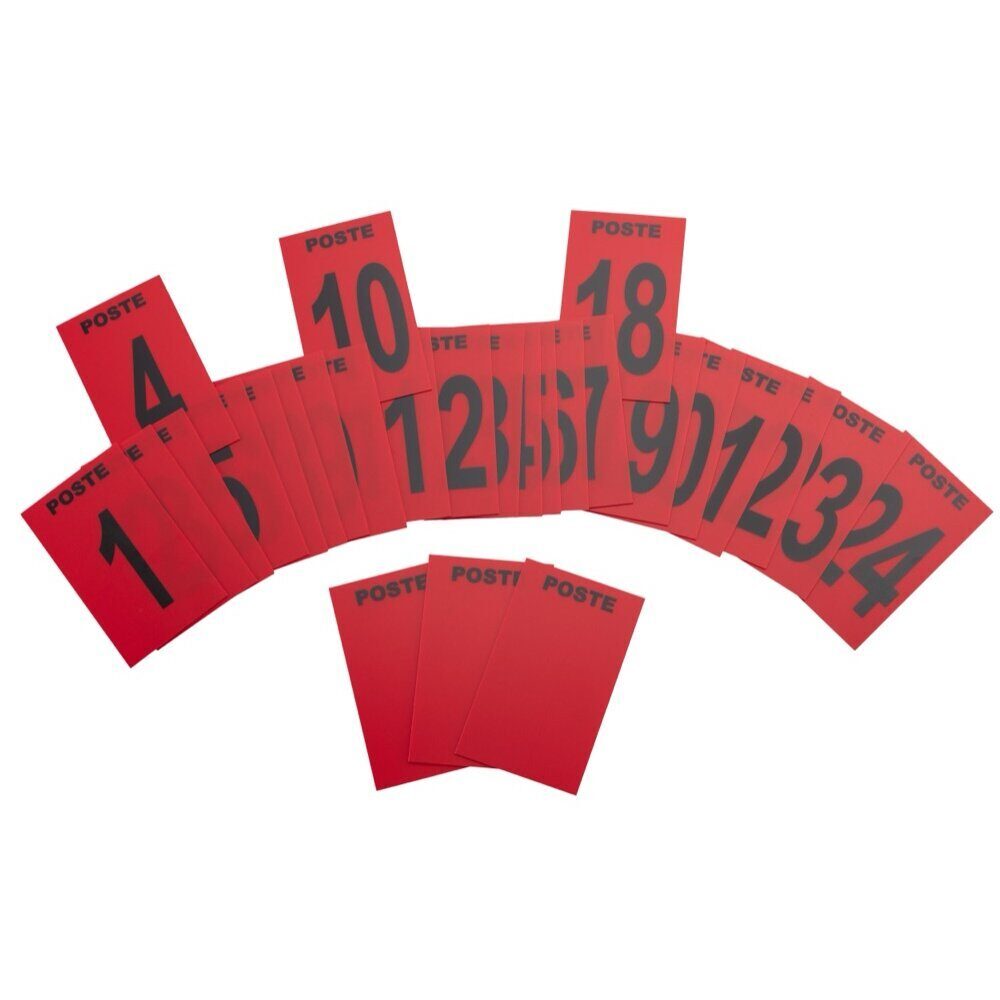 Lot de 27 plaques postes de chasse Vert CHASSE OPTIQUE