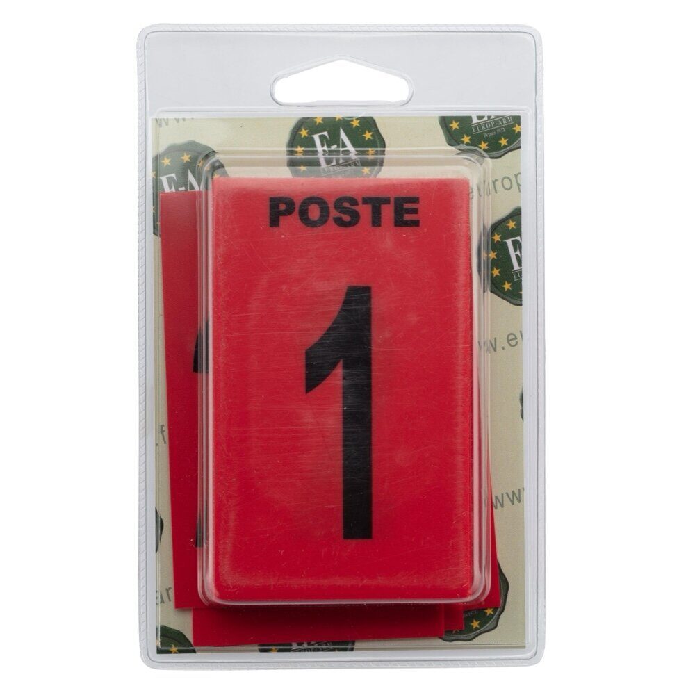 Lot de 27 plaques postes de chasse Vert CHASSE OPTIQUE