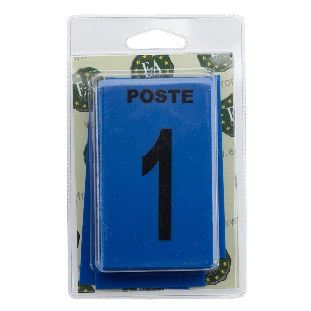 Lot de 27 plaques postes de chasse Vert CHASSE OPTIQUE