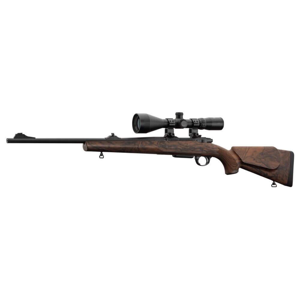 Pack carabine de chasse Affût Baldi CF01 222 Rem aspect bois + Lunette 3-12 x 56 + Montages Pack Baldi CF1 bois Affût 222R Filetée + Lunette 4-12×50 + Embase CHASSE OPTIQUE