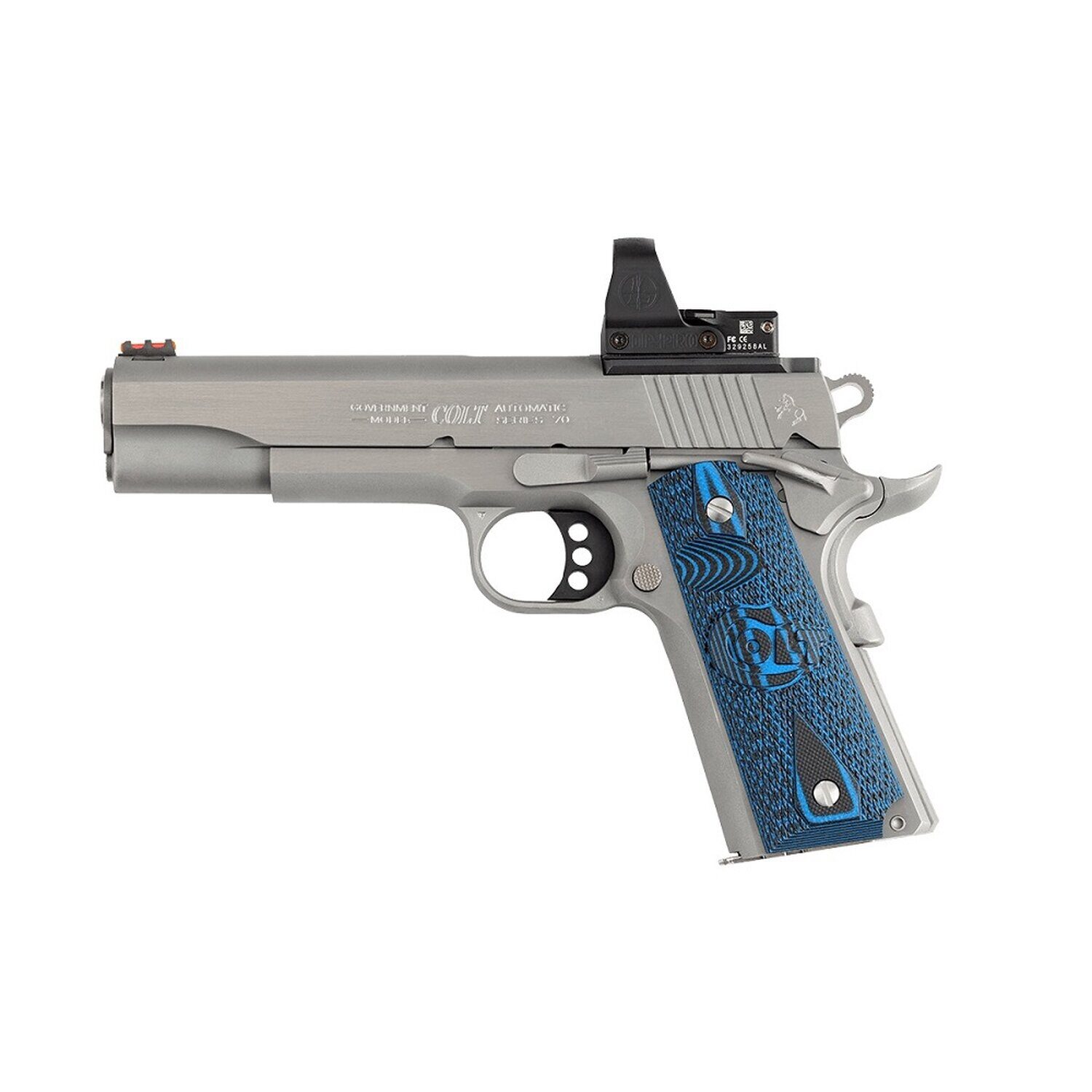 Pistolet Colt Competition Or .45 ACP 5″ Stainless